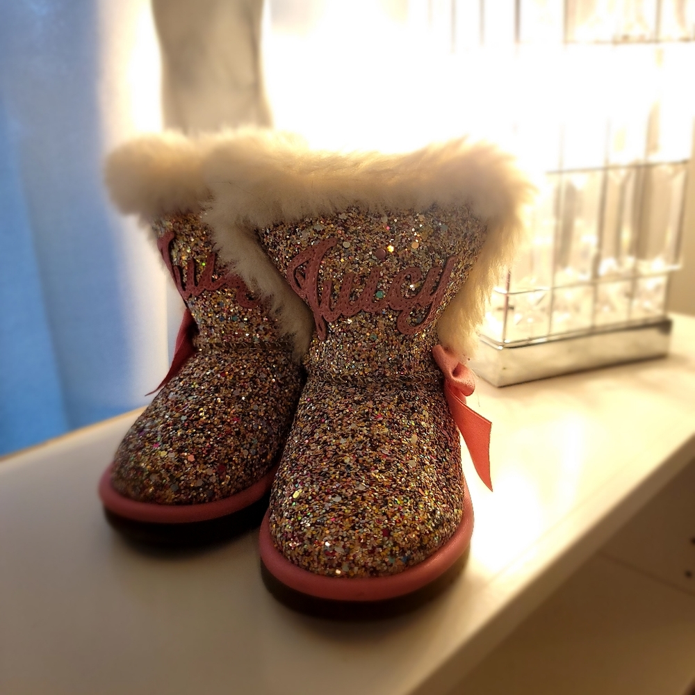 Toddlers Juicy Couture Pink Boots